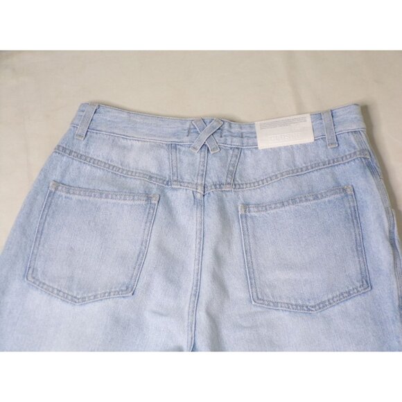 🆕 CLOSED Pearl High Rise Distressed Tapered Denim Jeans Blue 31 - Picture 15 of 16